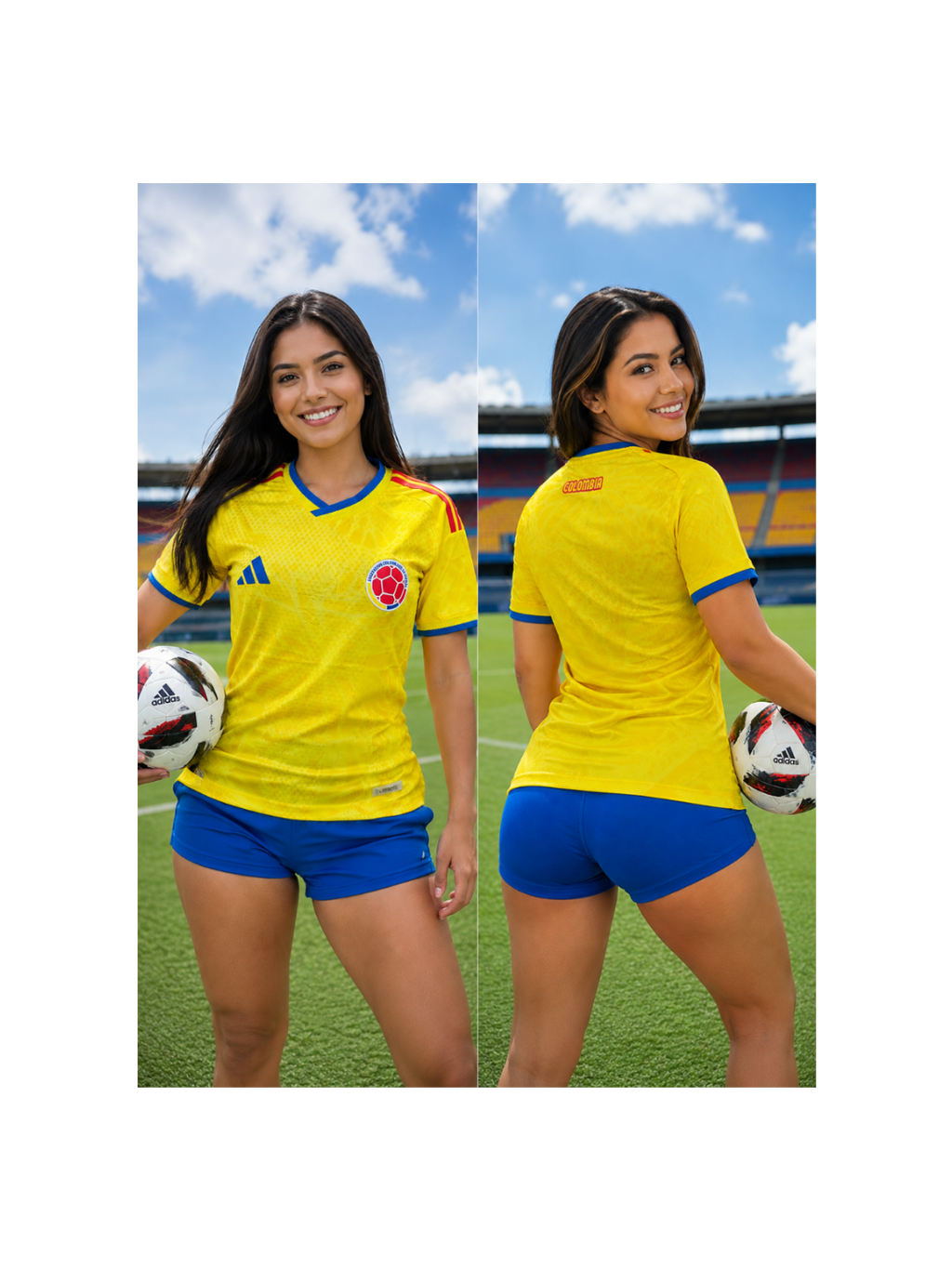 Jersey DAMA Selección Colombia