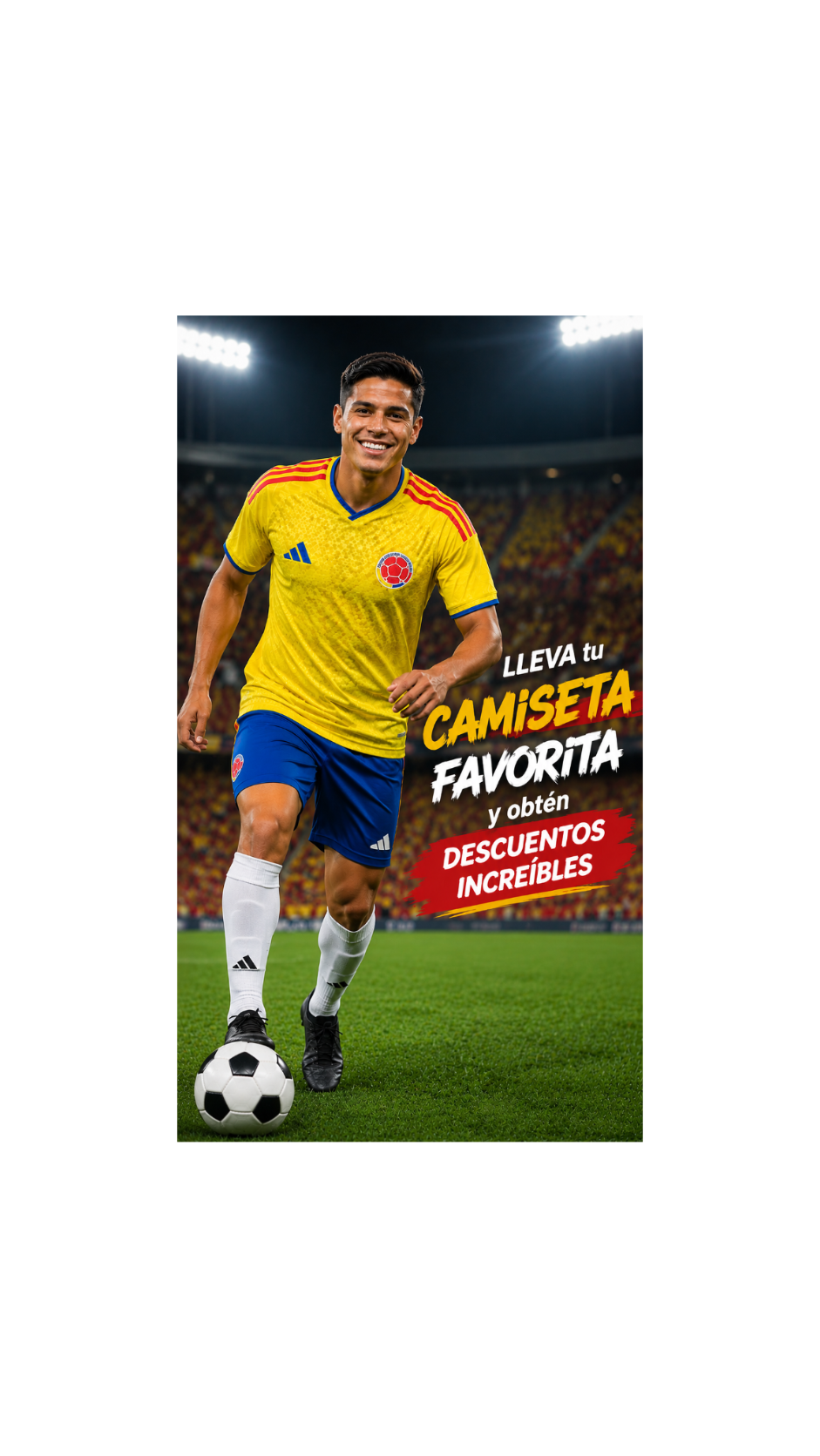 Camiseta de la Selección Colombiana